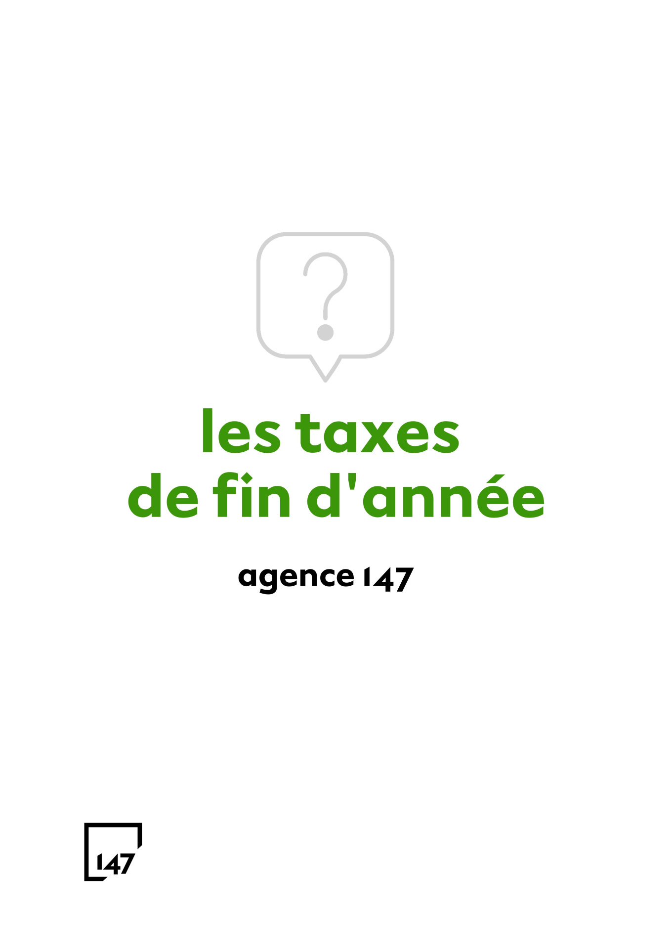Le point actu | Les taxes de fin d'année